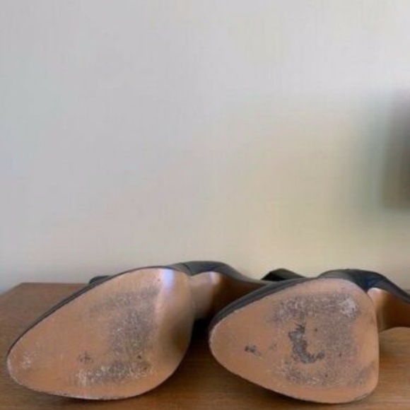 Chanel High Boots Tumbled Black Calf Leather- size 41 - Picture 5 of 5